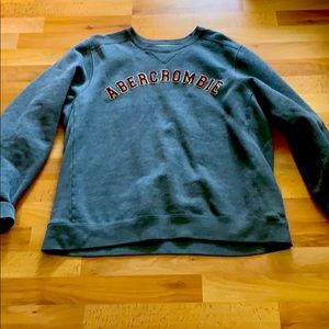 Oversized Abercrombie and Fitch sweatshirt